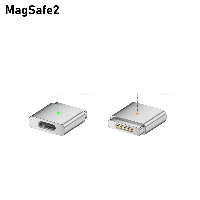 Emmons Type-C към MagSafe 3/2 магнитен адаптер за MacBook Pro/Air, модел C женски към MagSafe3