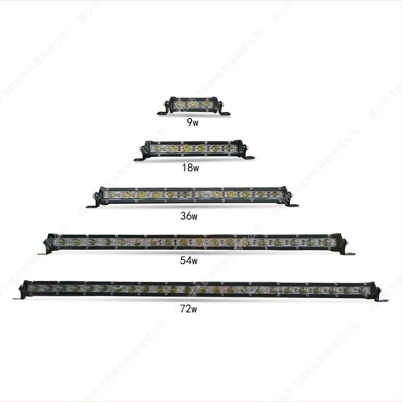LED duga traka Off-road svjetlo za krov vozila - 54W, 12-24V, 8000lm, 6500-7000K, aluminij