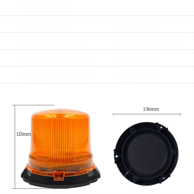 Lampa de avertizare LED pentru acoperișul mașinii, model JSD09-1, 7W, sursă LED, carcasă PC, potrivire universală, durată de viață >3000h