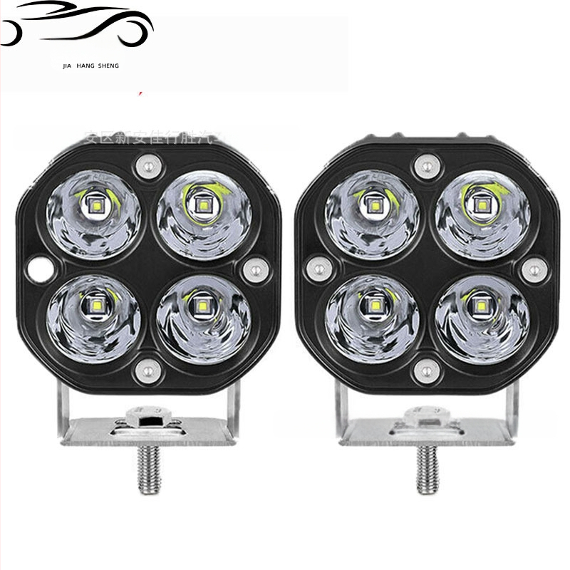 Motocikl LED reflektor Four-Leaf Clover, 40W, 12V, 6000 lm, 50000 sati