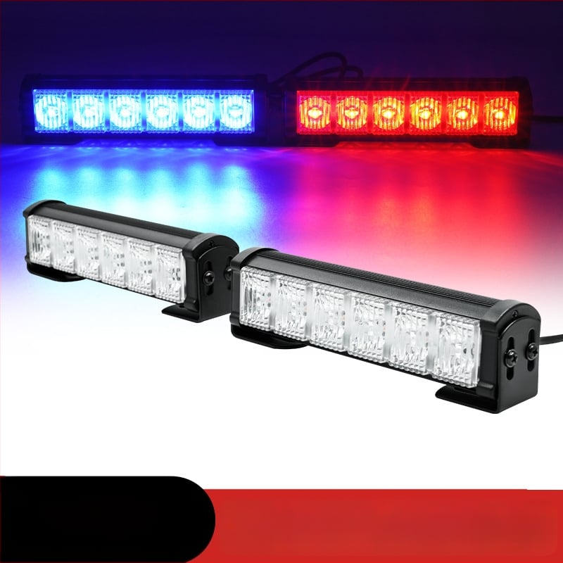 Lumina LED de avertizare pentru plafon - pentru camioane și echipamente de construcții - Carcasă din aliaj de aluminiu, 12V, model Jsd12