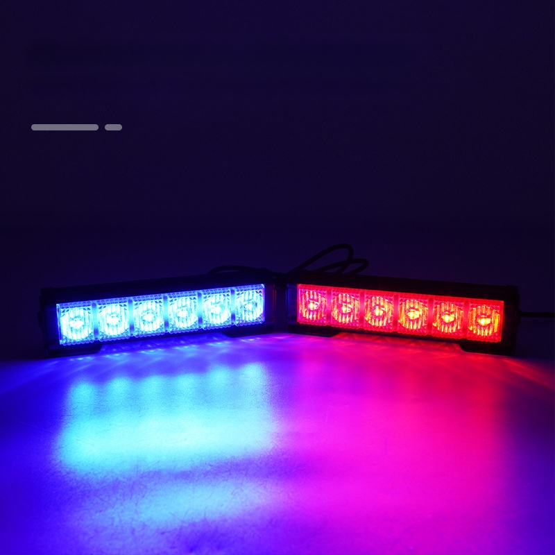 Lumina LED de avertizare pentru plafon - pentru camioane și echipamente de construcții - Carcasă din aliaj de aluminiu, 12V, model Jsd12