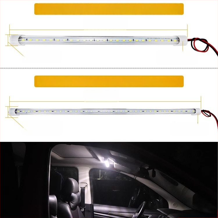 12V/24V LED unutarnje rasvjeta za automobil i kamion, svjetlosna traka u kabini, lampica za čitanje, prekidač