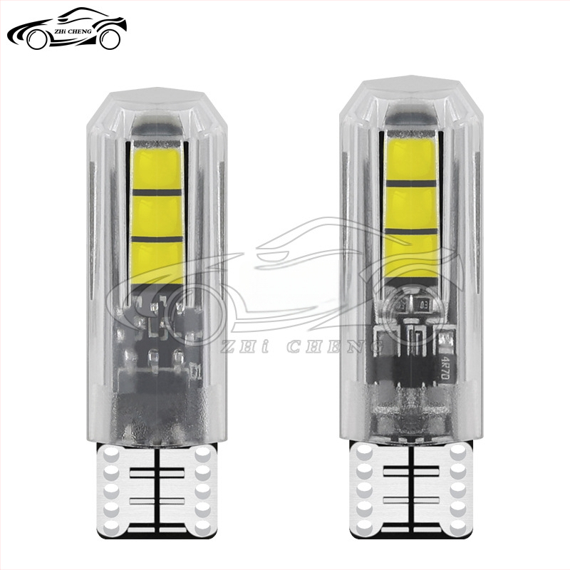 Automobilsko LED indikator svjetla, T10-3030-6SMD, 12V, 1.8W, 0.15A, Plastic+PCB, Prism Lens