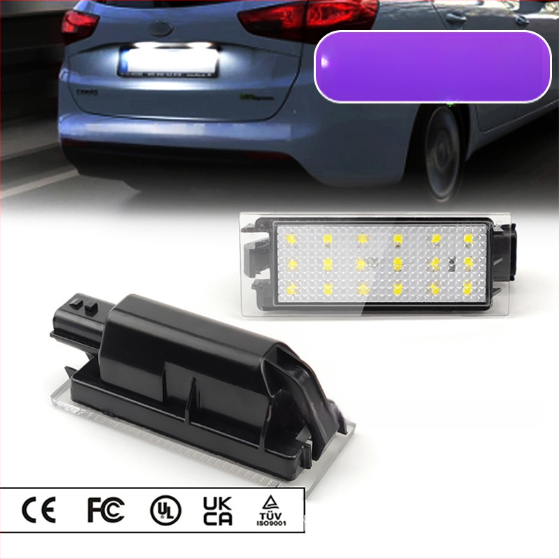 LED svjetlo za registarsku pločicu kompatibilno s Renault Clio i Renault Megane Master Laguna II