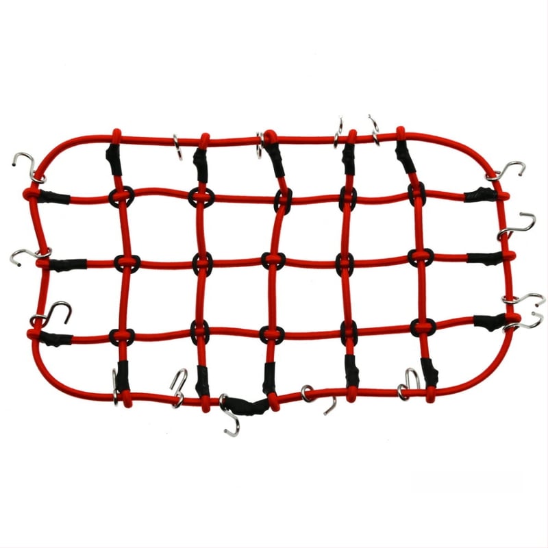 Δ90 1:10 Δίκτυο αποσκευών οροφής – καουτσούκ σχοινί, εξαρτήματα διακόσμησης μοντέλου, τροποποίηση DIY, μεγάλο και μικρό δίχτυ, συναρμολόγηση