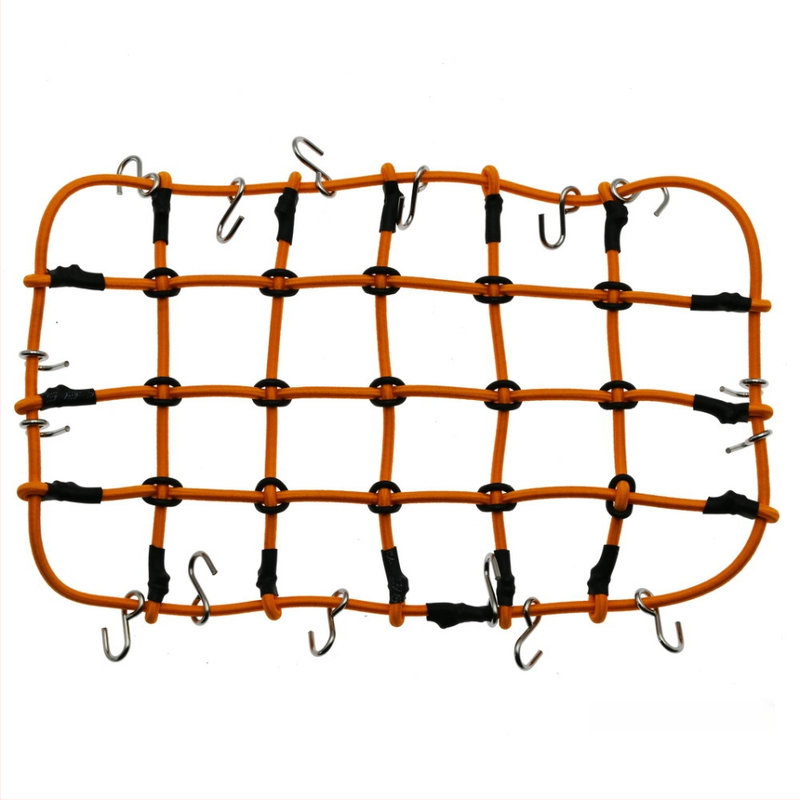 Δ90 1:10 Δίκτυο αποσκευών οροφής – καουτσούκ σχοινί, εξαρτήματα διακόσμησης μοντέλου, τροποποίηση DIY, μεγάλο και μικρό δίχτυ, συναρμολόγηση