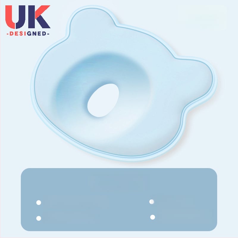 Βρεφικό μαξιλάρι διαμόρφωσης κεφαλιού με γέμισμα memory cotton, 80D; κύριος ιστός: βαμβάκι