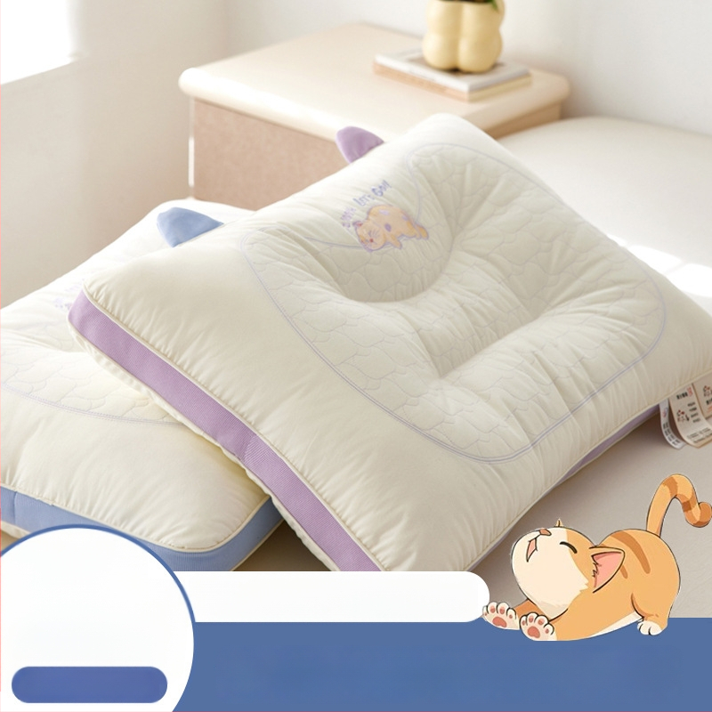 Ορθογώνιο μαξιλάρι με κάλυμμα 100% βαμβάκι, γέμισμα πολυεστερικών ινών με μικροΐνες, βάρος 0,55–1,0 κιλά, για ενήλικες