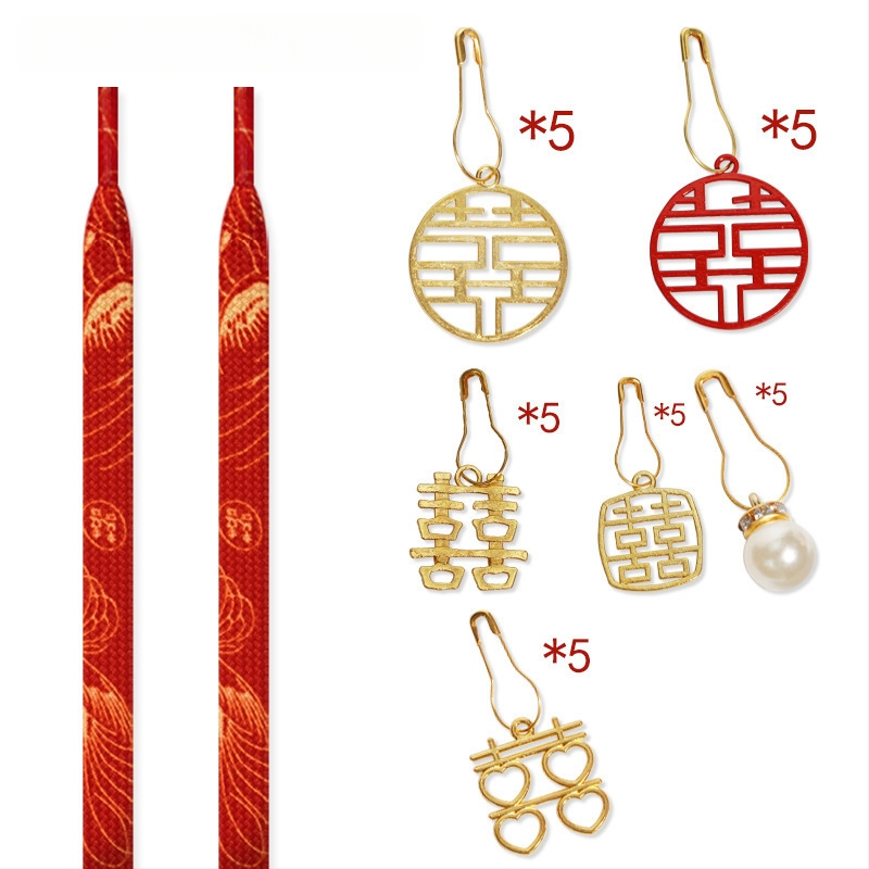 Κορδόνι κάνναβης για αθλητικά παπούτσια, μοντέλο 123, διακόσμηση γάμου σε στυλ Σιου-χε, με διακοσμητικό κόμπο, κανονικού μήκους