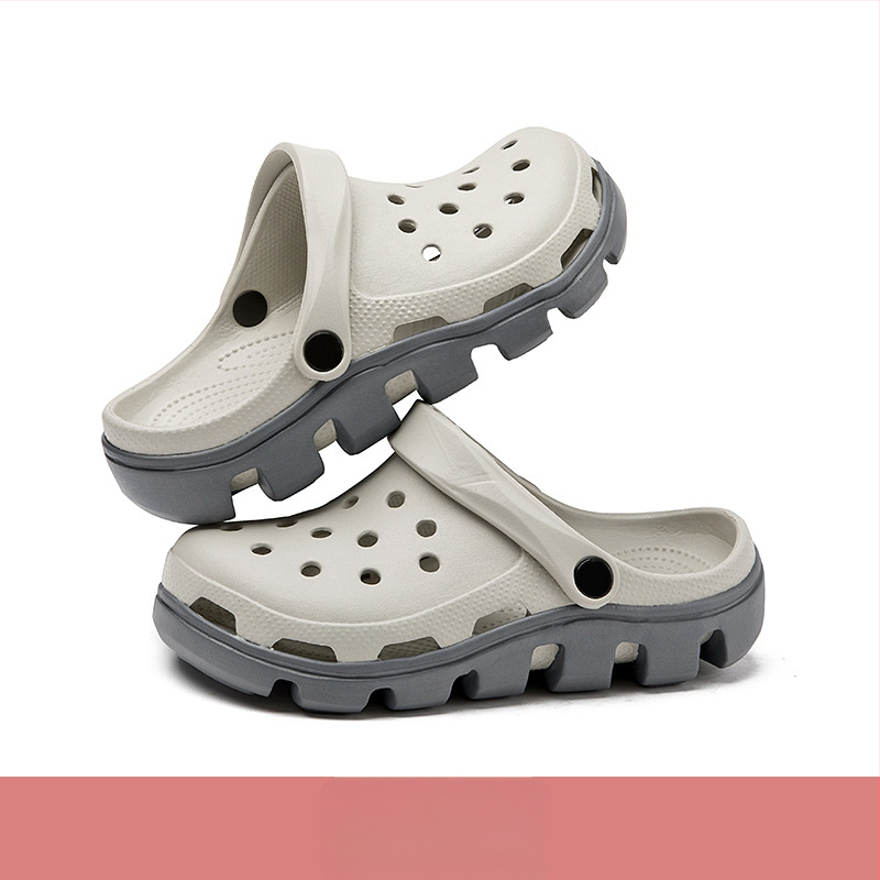 Légáteresztő EVA szandál vastag talppal, csat-zárású, EVA felsőrész