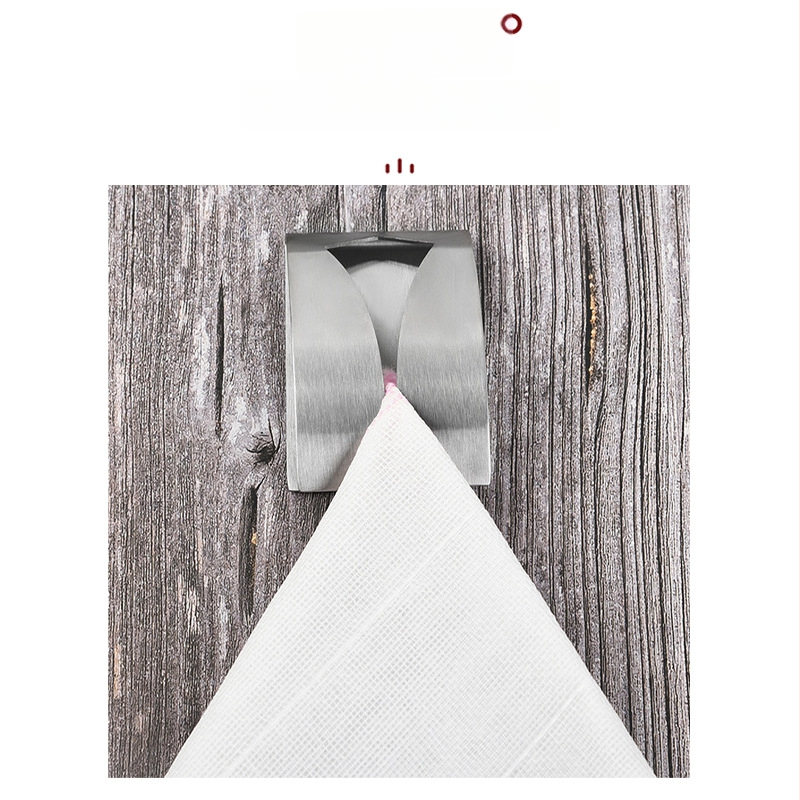 Raft pentru prosoape din oțel inoxidabil, montat pe perete, fără găuri, baie, pentru hoteluri și utilizare casnică