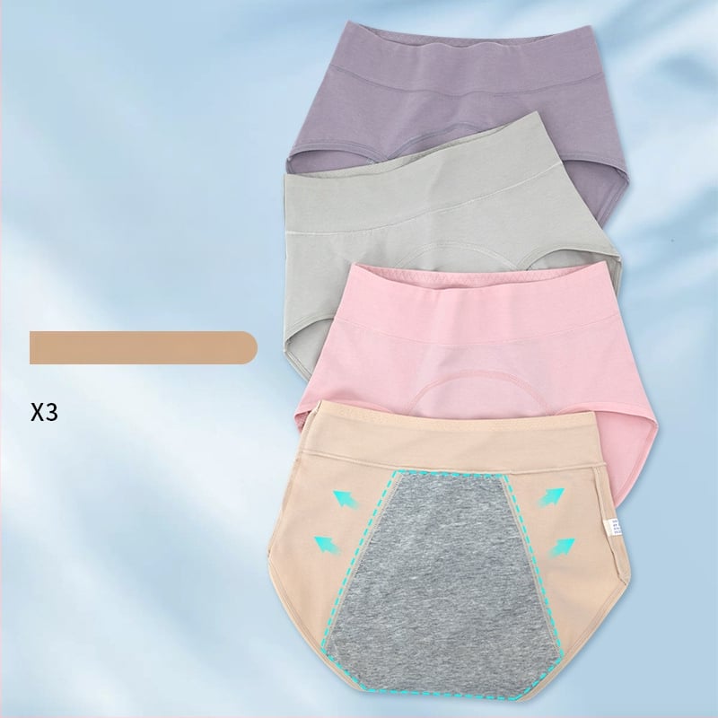 Djevojčice menstrualne gaćice, visoki struk, zaštita od curenja
