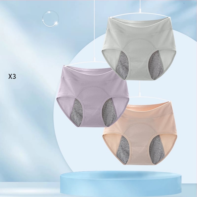 Djevojčice menstrualne gaćice, visoki struk, zaštita od curenja
