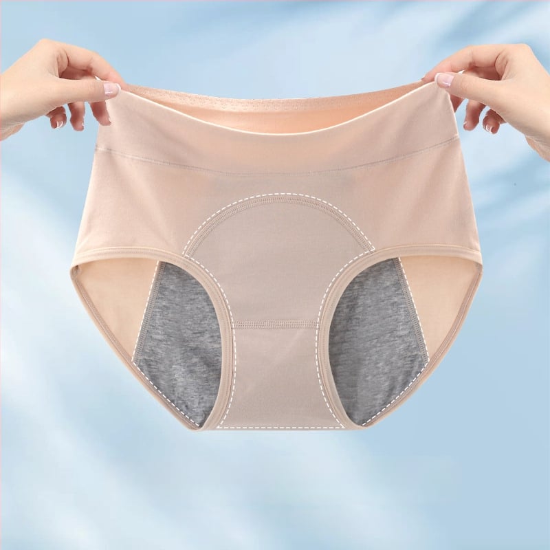Djevojčice menstrualne gaćice, visoki struk, zaštita od curenja
