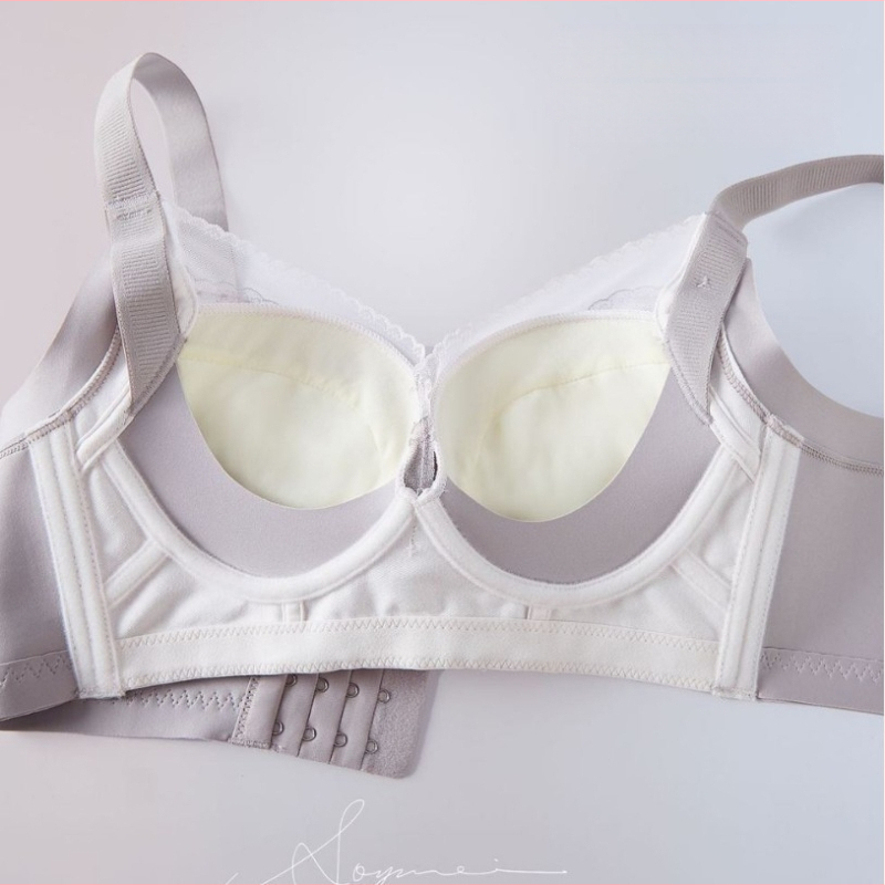 Jin Shiyi melltartó, 3/4 kosár, közepes formázó kosár, Nylon-Spandex fő anyag, fémgyűrű nélkül