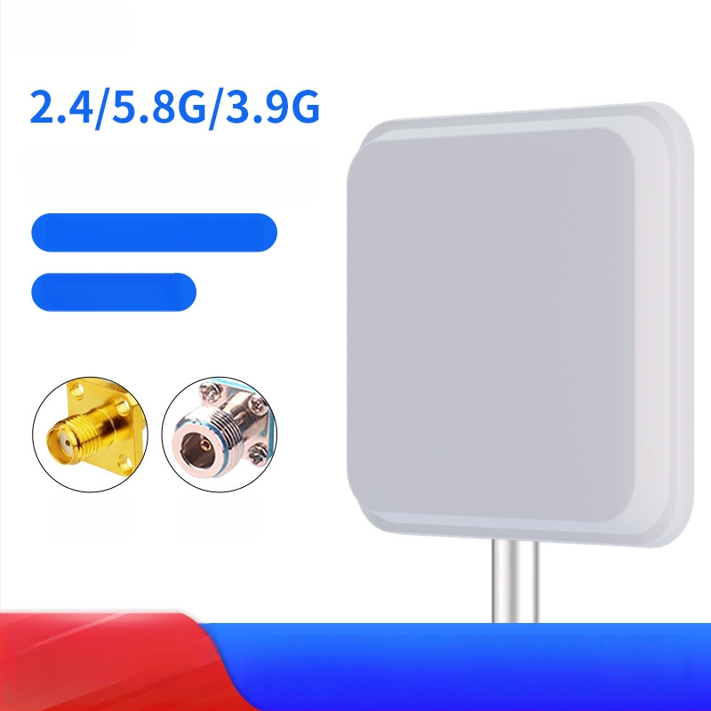 Направляема плоска антена за Wi‑Fi 2.4G/5.8G, високо усилване 18 dBi, за мост и точка за достъп