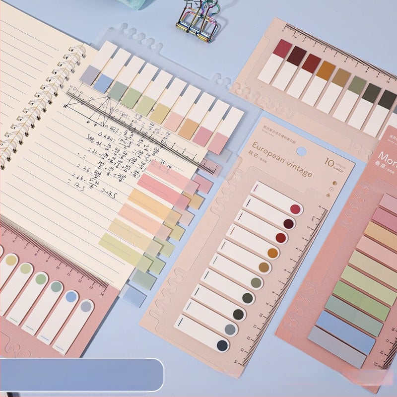 Пластмасови класификационни индексни разделители за подвързване, писуеми, без лепило