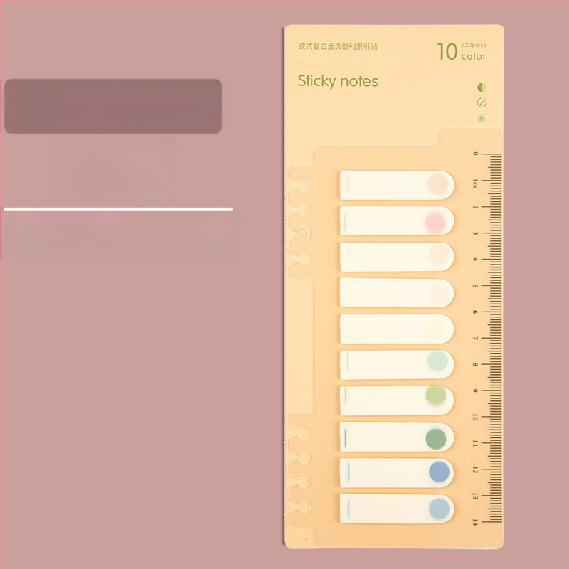 Пластмасови класификационни индексни разделители за подвързване, писуеми, без лепило