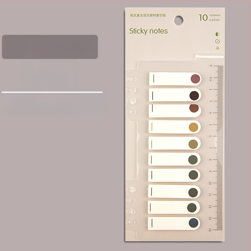 Пластмасови класификационни индексни разделители за подвързване, писуеми, без лепило