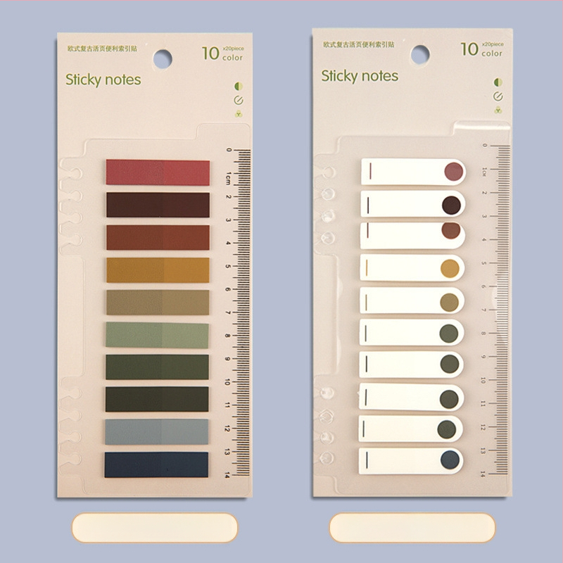 Пластмасови класификационни индексни разделители за подвързване, писуеми, без лепило