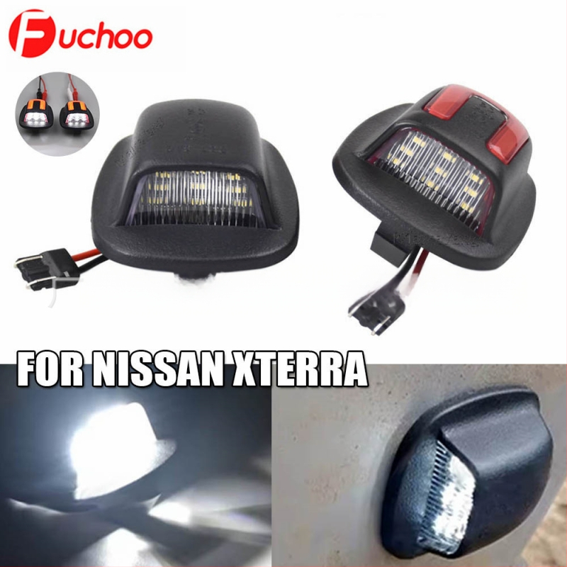 LED φως πινακίδας για Nissan Navara NP300 D22 1998-2004 — 12V, 5W, ABS housing, compatible with NP300 D22
