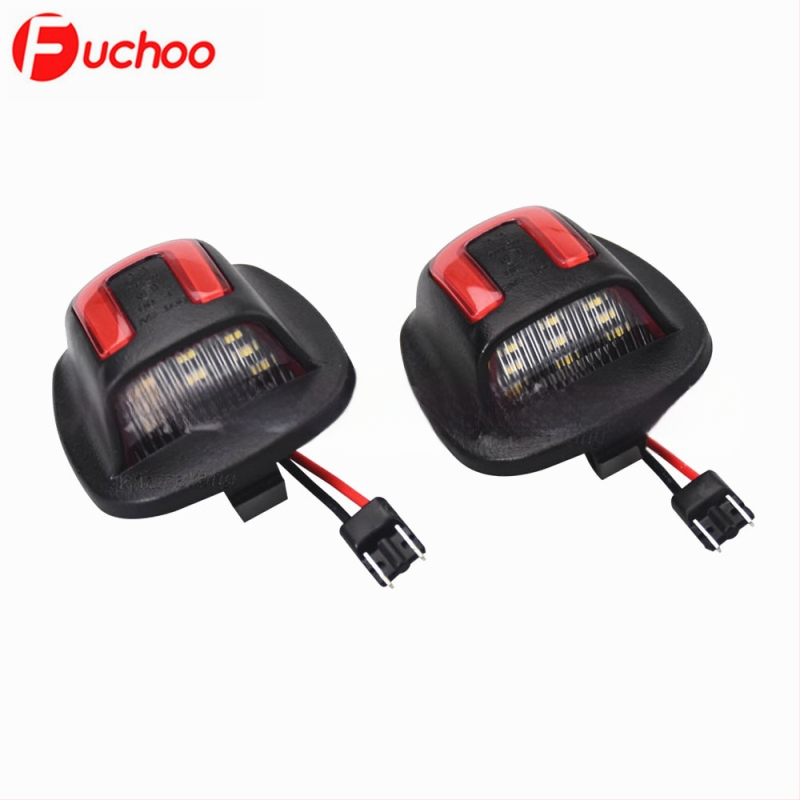 LED φως πινακίδας για Nissan Navara NP300 D22 1998-2004 — 12V, 5W, ABS housing, compatible with NP300 D22