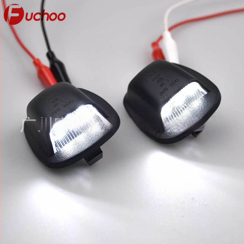 LED φως πινακίδας για Nissan Navara NP300 D22 1998-2004 — 12V, 5W, ABS housing, compatible with NP300 D22