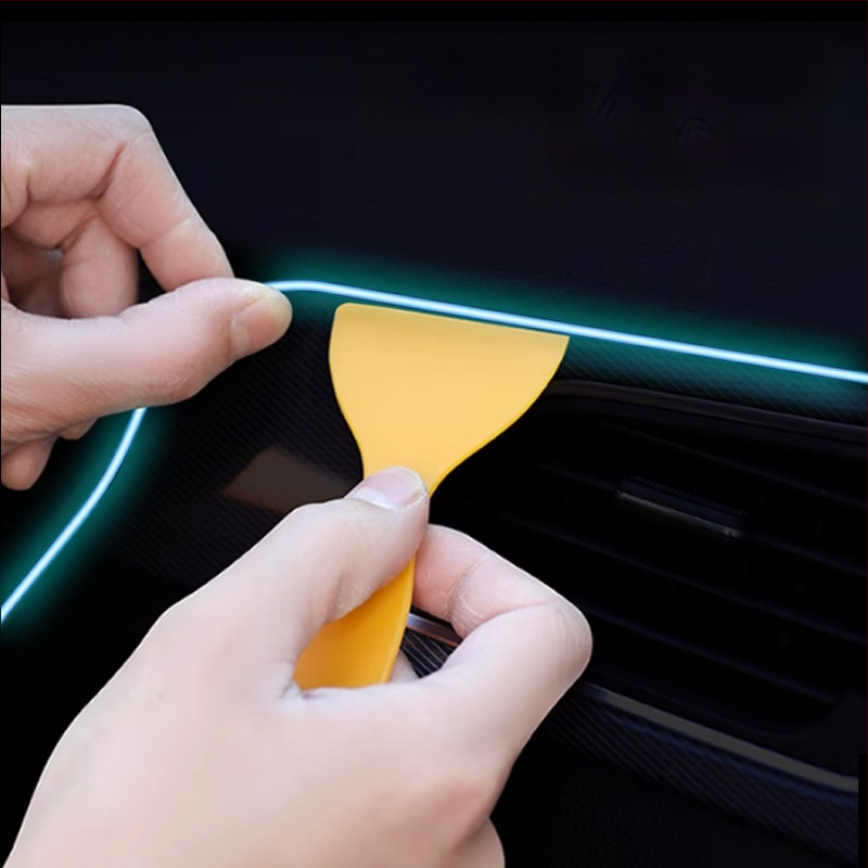 USB LED ambijentalno osvjetljenje unutarnjeg automobila – višebojno osvjetljenje za instrument ploču i središnju konzolu