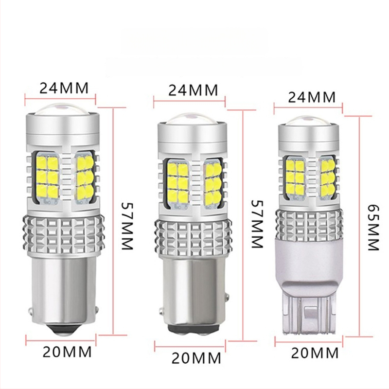 LED stražnje svjetlo za automobil, 1156/1157, 3030, 30SMD, T20/T25, visoka snaga, 12V, 1200LM