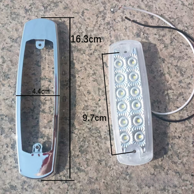 Kamionske bočne LED svjetiljke, 12 LED, širokim naponom