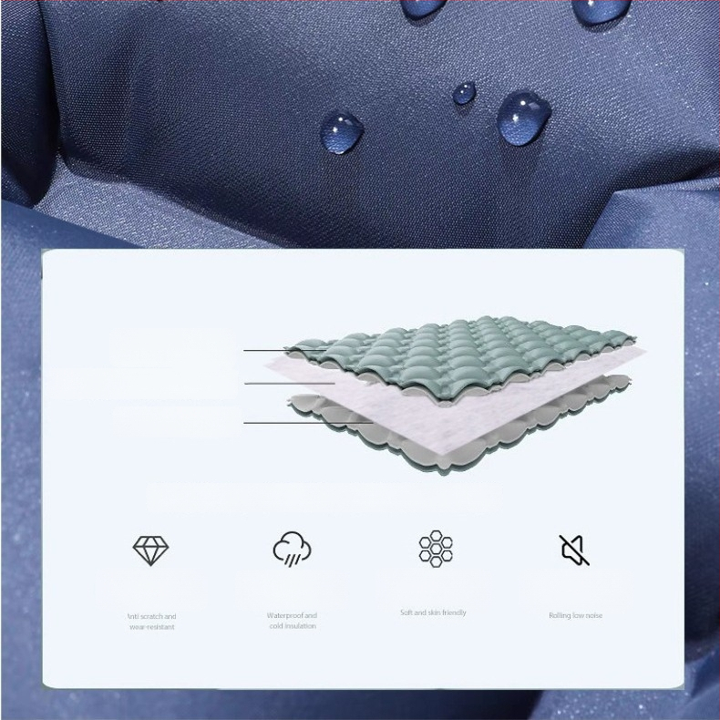 TPU φουσκωτό στρώμα ύπνου για υπαίθριο κάμπινγκ – Για 1 άτομο, 547 γρ.