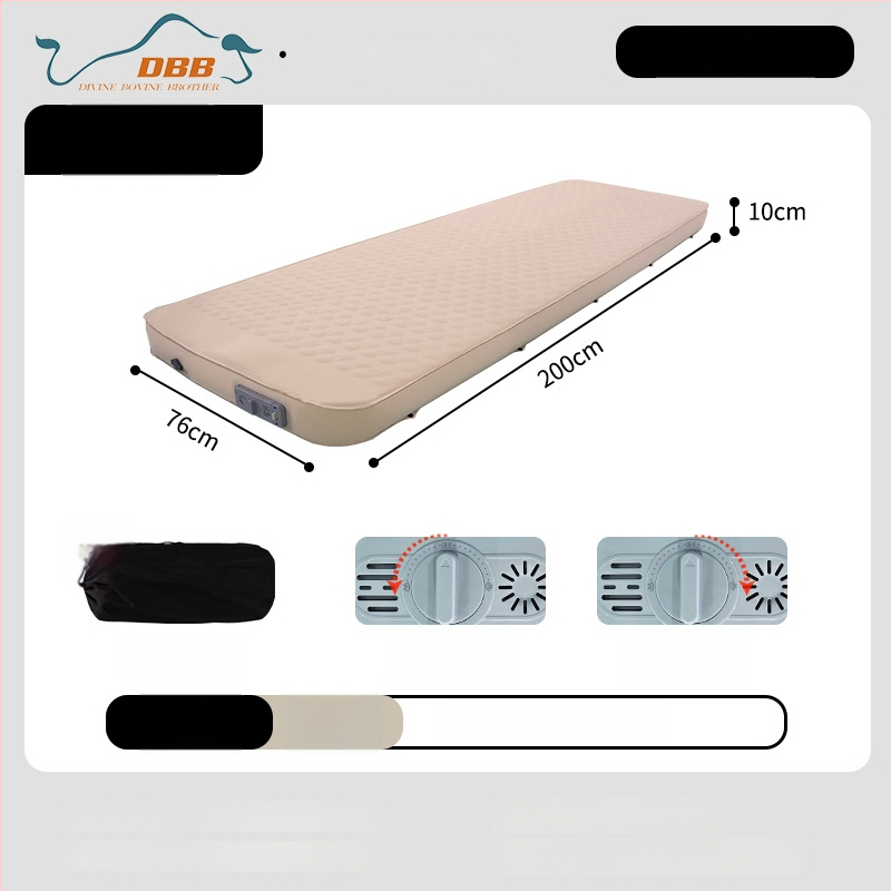 Blackdog Αυτόματη φουσκωτή επιφάνεια με ηλεκτρική αντλία – 30D ελαστικό ύφασμα, για 1–2 άτομα, 3,2 κιλά