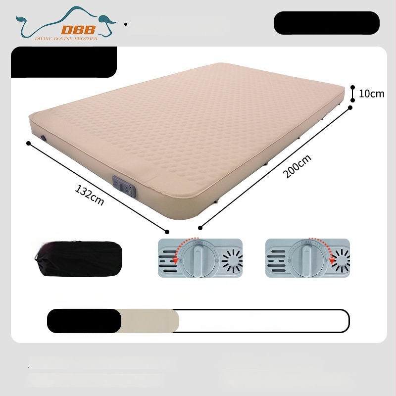 Blackdog Αυτόματη φουσκωτή επιφάνεια με ηλεκτρική αντλία – 30D ελαστικό ύφασμα, για 1–2 άτομα, 3,2 κιλά