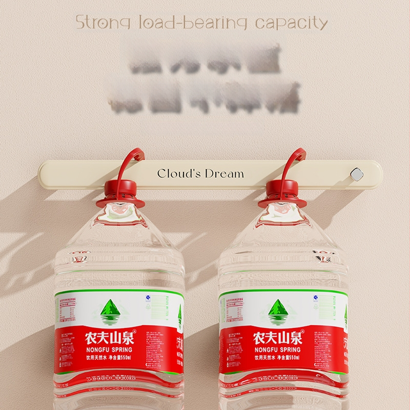 Suport montat pe perete pentru prosoape și papuci – plastic, montaj fără găuri, marcă Xingyang, ambalaj 160/120