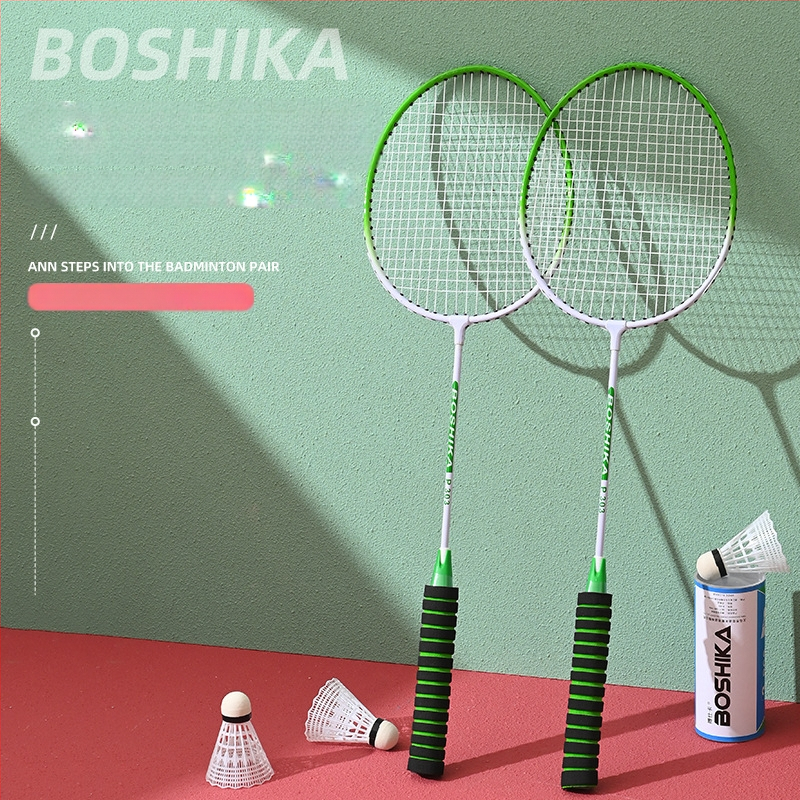Badminton set s lopticama, dva reketa, za odrasle, okvir od legure i pjena ručka