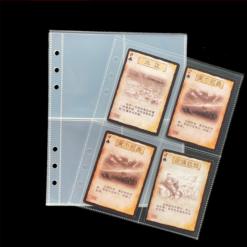 A5 listovi s 6 rupa i 4 kvadrata, unutarnje stranice za album zvijezda i fotografije Polaroid, 3 inča