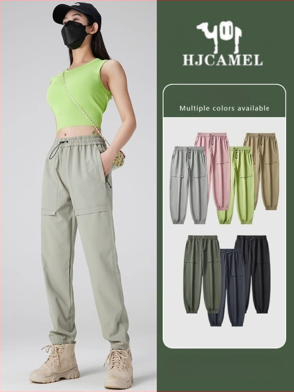 Camel HJCAMEL Unisex cargo hlače za planinarenje – lagane, prozračne, brzo se suše