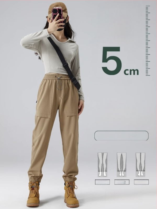 Camel HJCAMEL Unisex cargo hlače za planinarenje – lagane, prozračne, brzo se suše