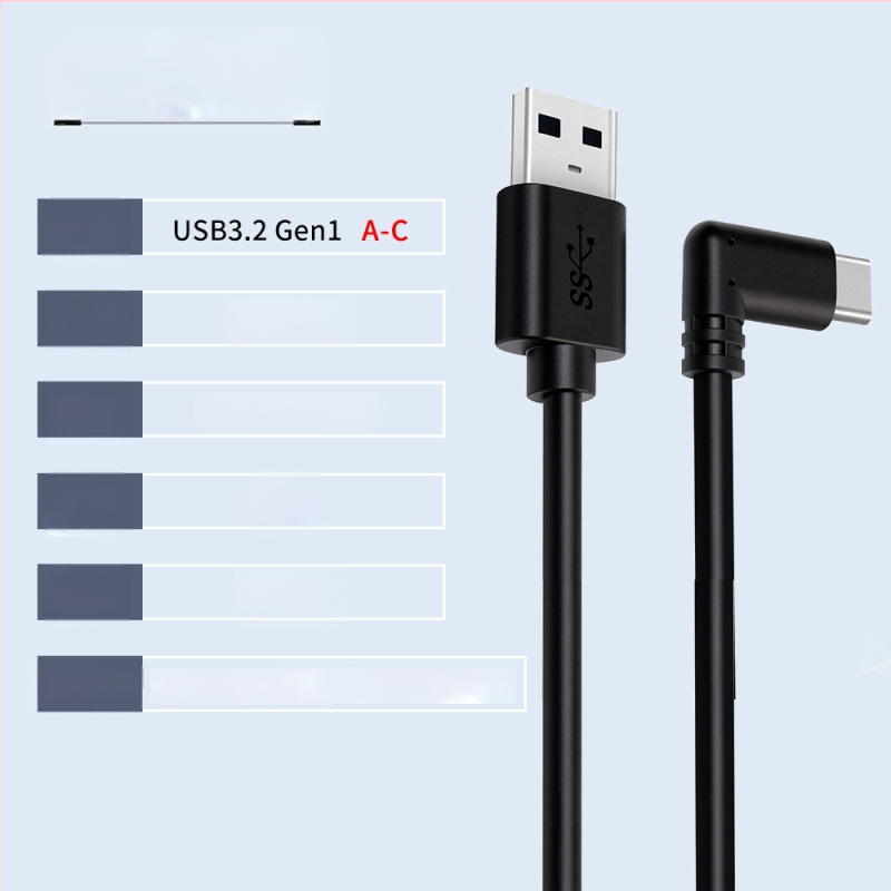 Καλώδιο δεδομένων VR για Oculus Quest 3 – USB 3.0 / Type-C, PD γρήγορη φόρτιση, μέγιστο 60W, κατασκευή από TPE