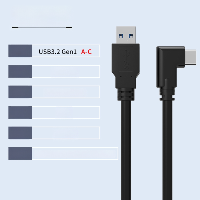 Καλώδιο δεδομένων VR για Oculus Quest 3 – USB 3.0 / Type-C, PD γρήγορη φόρτιση, μέγιστο 60W, κατασκευή από TPE