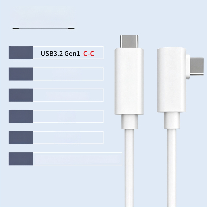 Καλώδιο δεδομένων VR για Oculus Quest 3 – USB 3.0 / Type-C, PD γρήγορη φόρτιση, μέγιστο 60W, κατασκευή από TPE