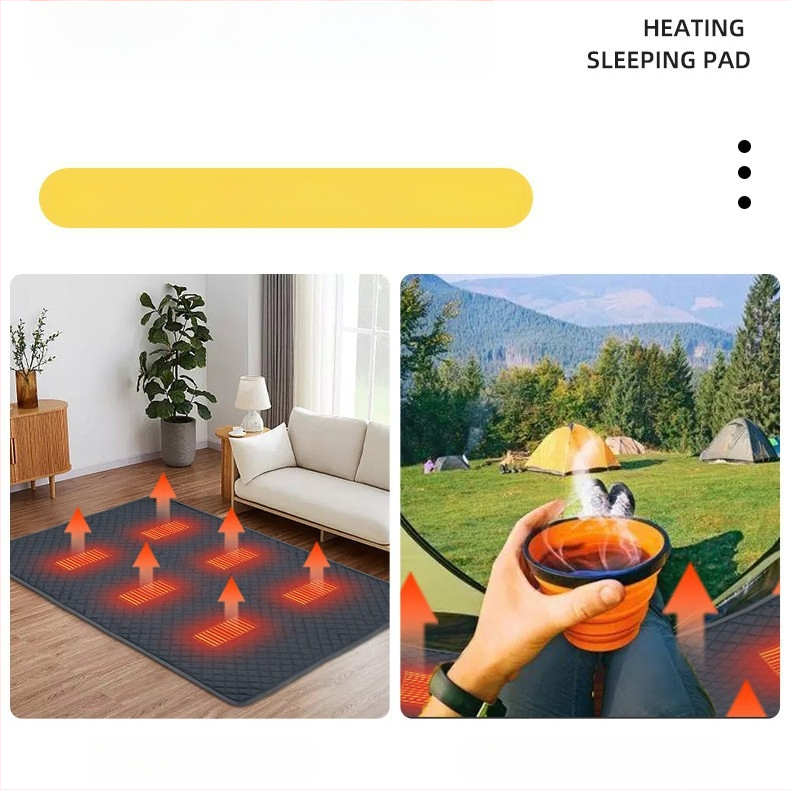 Well Fruit USB Θερμαινόμενη Στρώμα Ύπνου για Δύο Άτομα FRD707 – Αδιάβροχη Εξωτερική Θερμαντική Πλάκα