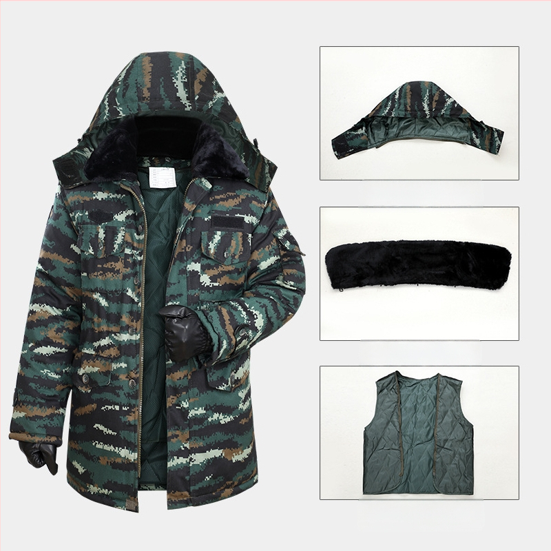 Ζακέτα προπόνησης με καμουφλαρισμένο μοτίβο (μοτίβο καμουφλάζ; ύφασμα από μίγμα βαμβακιού; διαπνέουσα; αντιανεμική; απομάκρυνση υγρασίας)