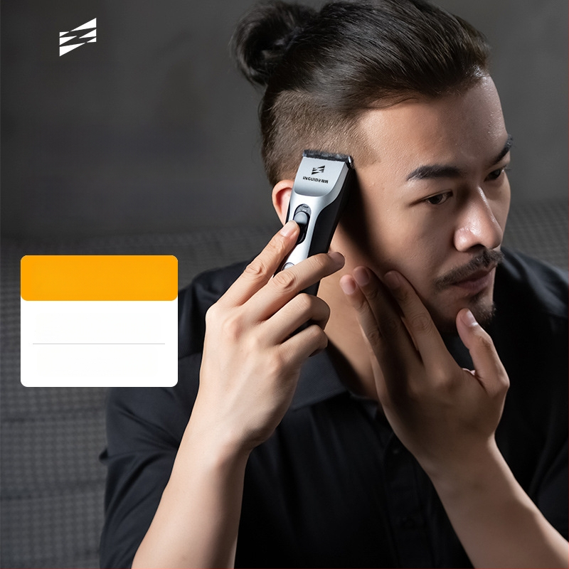 Vezeték nélküli hajvágó — beépített akkumulátor, kerámia vágófej, kefés motor, vízálló, teljesen mosható