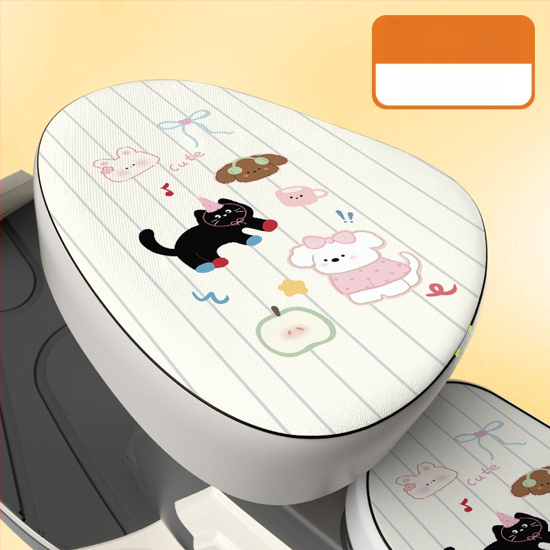 Калъф за седалка на електрически велосипед – слънцезащитен и водоустойчив, мек PU подложка – съвместим с Aima и Yade