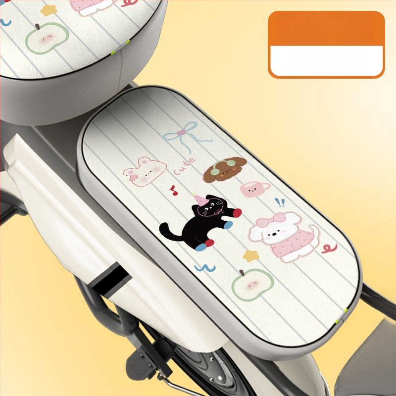Калъф за седалка на електрически велосипед – слънцезащитен и водоустойчив, мек PU подложка – съвместим с Aima и Yade