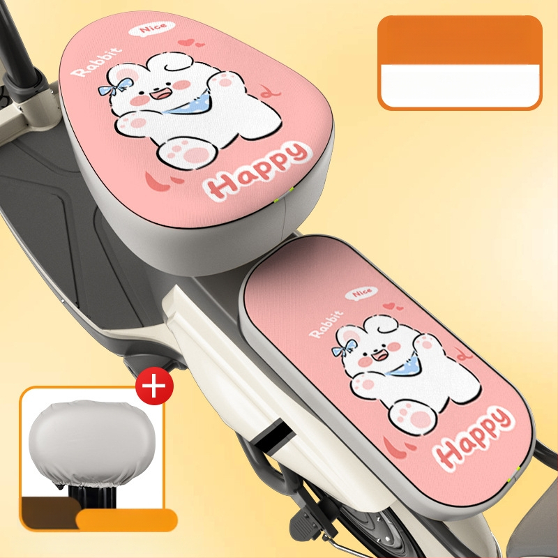 Калъф за седалка на електрически велосипед – слънцезащитен и водоустойчив, мек PU подложка – съвместим с Aima и Yade