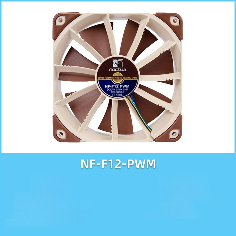 Owl F12/P12 σειρά PC ανεμιστήρας περιβλήματος, PWM έξυπνος έλεγχος θερμοκρασίας, 5V, 1500 RPM, SSO2 ρουλεμάν