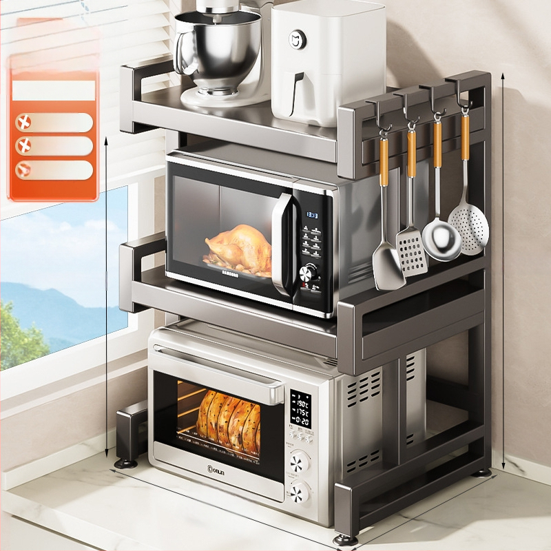 Raft pentru cuptor cu microunde, tip E, din oțel carbon — structură metalică, Model E, 1x1, Logo OEM, Xiong Tribe Home Furnishing